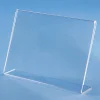 Kundenstopper^DecoWoerner Tischaufsteller, DIN A5, Quer transparent