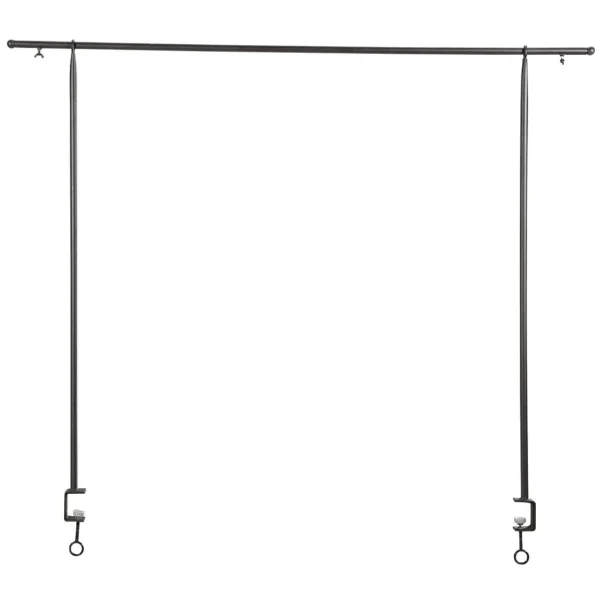 Dekorationshilfen & Werkzeug^DecoWoerner Tischdeko Stange, 127 - 236 Cm Breit schwarz