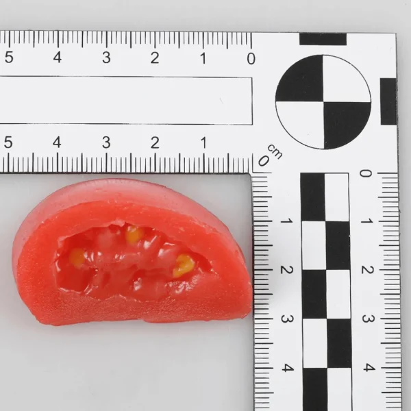 Gemüse & Kräuter^DecoWoerner Tomatenstück Lebensmittel-Attrappe rot