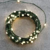 Weihnachtsbeleuchtung^DecoWoerner Trennbare XL LED-Draht-Lichterkette Für Außen, 200 LED, 20 M grün
