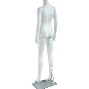 Schaufensterpuppen^DecoWoerner Umweltfreundliche Schaufensterpuppe Weiblich, Ohne Kopf 163 Cm, weiß
