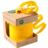 Geschenkband | Go Green - Nachhaltige Geschenkverpackung^DecoWoerner Umweltfreundliches Rinand Aus Abbaubarem Material 10 Mm 100 M gelb