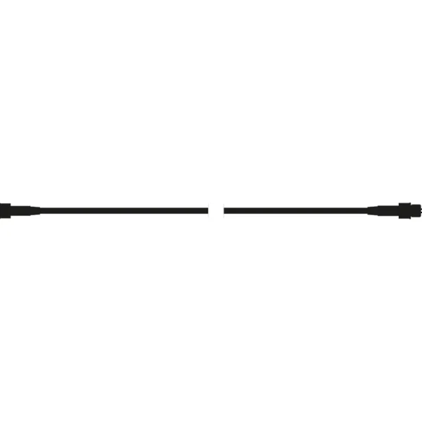 Weihnachtsbeleuchtung^DecoWoerner Verbindungskabel Verlängerungskabel 500 Cm Schwarz