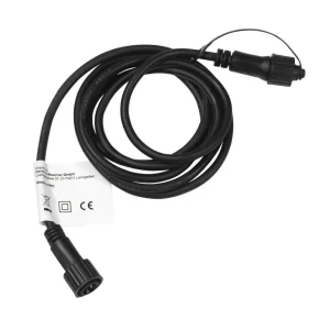 Weihnachtsbeleuchtung^DecoWoerner Verlängerung Für LED Profi System IP67, 2 M schwarz