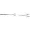 Weihnachtsbeleuchtung^DecoWoerner Verteiler-Kabel 2fach Für LED Profi System weiß