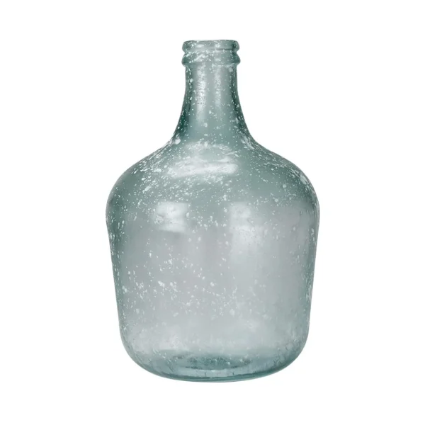 Pflanzengefäße & Dekorationshilfen^DecoWoerner Vintage Glasflasche Ballon-Vase 42 X 27 Cm grün