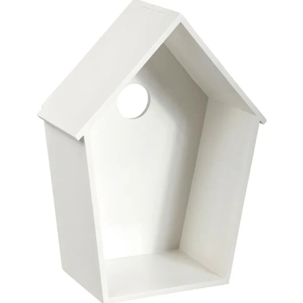 Frühlingsdeko^DecoWoerner Vogelhaus weiß