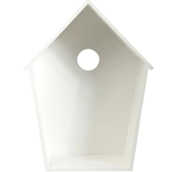 Frühlingsdeko^DecoWoerner Vogelhaus weiß