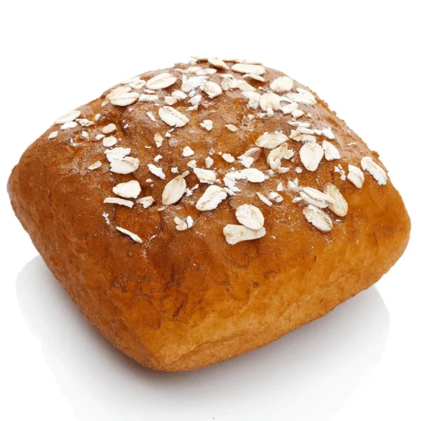 Brot & Kuchen^DecoWoerner Vollkornbrötchen Mit Haferflocken Lebensmittel-Attrappe 8 Cm braun