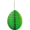 Osterdeko^DecoWoerner Wabenei , 50 Cm grün