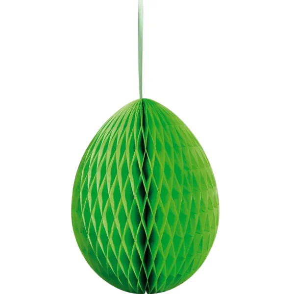 Osterdeko^DecoWoerner Wabenei , 50 Cm grün