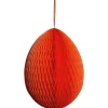 Osterdeko^DecoWoerner Wabenei , 80 Cm orange