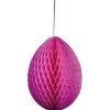 Osterdeko^DecoWoerner Wabenei Pink, 80 Cm rosa