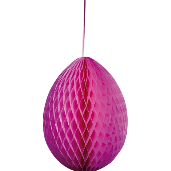 Osterdeko^DecoWoerner Wabenei Pink, 80 Cm rosa