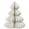 Weihnachtsfiguren^DecoWoerner Wabenpapier Deluxe Tannenbaum 60 Cm weiß