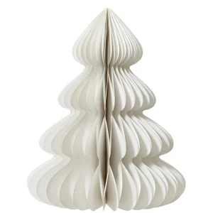 Weihnachtsfiguren^DecoWoerner Wabenpapier Deluxe Tannenbaum 60 Cm weiß