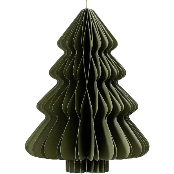 Winterdeko | Weihnachtsfiguren^DecoWoerner Wabenpapier Deluxe Tannenbaum 15 Cm grün