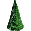 Weihnachtsfiguren^DecoWoerner Wabenpapier Tanne, 70 Cm grün