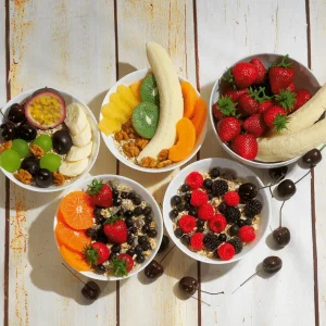 Obst & Früchte^DecoWoerner Walnuß-Kerne, Groß -Lebensmittel-Attrappe 100 G Beutel braun