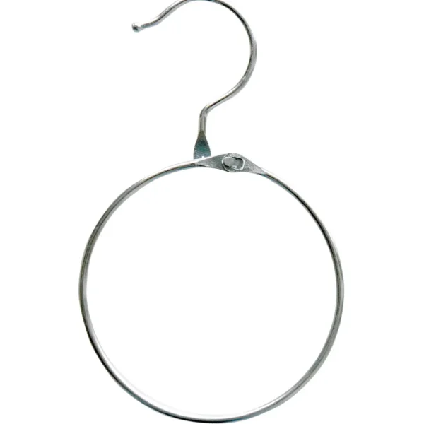 Kleiderbügel | Dekorationshilfen & Werkzeug^DecoWoerner Warenring Mit Haken, 12 Cm Ø, 5 Stück silber