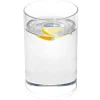 Getränke^DecoWoerner Wasserglas Lebensmittel-Attrappe 10 Cm transparent