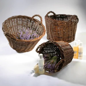 Herbstdeko | Pflanzengefäße & Dekorationshilfen^DecoWoerner Weidenkorb 26 Cm Ø braun