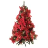 Künstliche Weihnachtsbäume^DecoWoerner Weihnachtsbaum Geschmückt Mit LED, 210 Cm rot