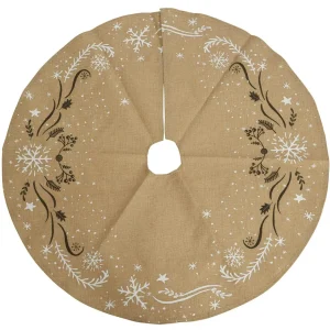 Künstliche Weihnachtsbäume^DecoWoerner Weihnachtsbaumdecke Ø 90 Cm braun