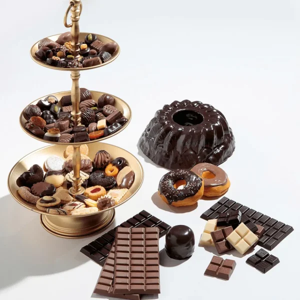 Brot & Kuchen^DecoWoerner Weihnachtsgebäck Kekse Lebensmittel-Attrappe braun