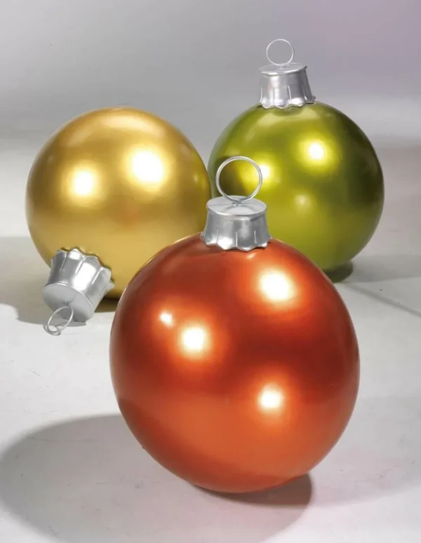Xxl Weihnachtsdeko^DecoWoerner Weihnachtskugel, 70 Cm Ø, gold