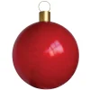 Xxl Weihnachtsdeko^DecoWoerner Weihnachtskugel, 100 Cm Ø, rot