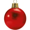 Xxl Weihnachtsdeko^DecoWoerner Weihnachtskugel, 70 Cm Ø, rot