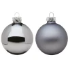 Weihnachtskugeln^DecoWoerner Weihnachtskugel Aus Glas 6 Cm, Steinblau, 10 Stück mehrfarbig