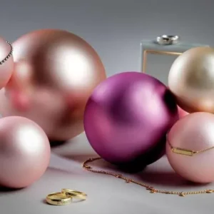 Weihnachtskugeln^DecoWoerner Weihnachtskugel Aus Glas 8 Cm, Dunkel, 6 Stück gold