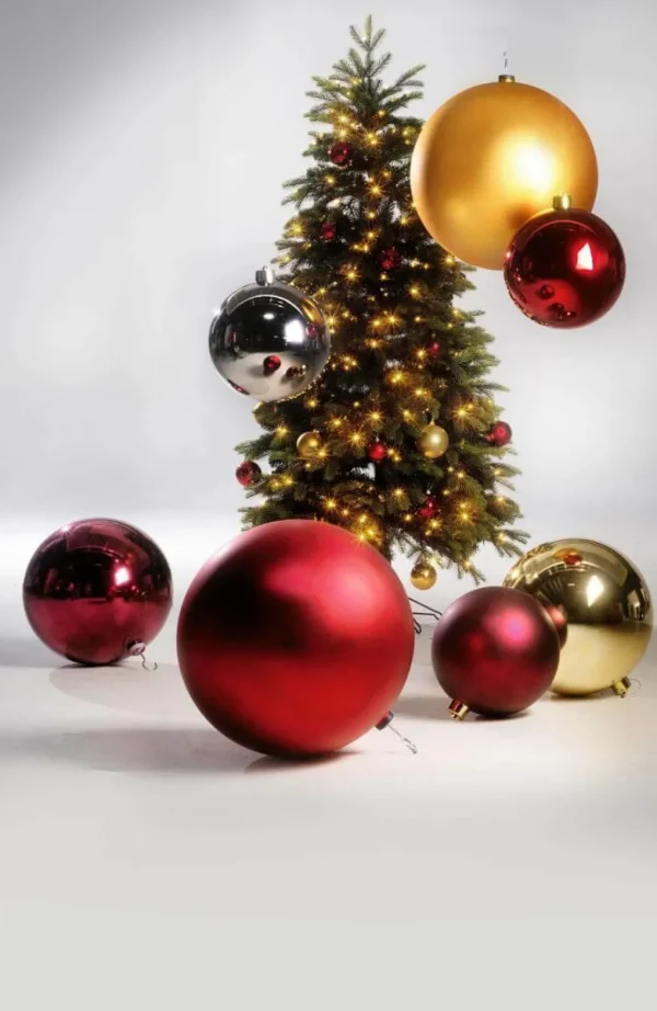 Xxl Weihnachtsdeko | Weihnachtskugeln^DecoWoerner Weihnachtskugel XXL Glänzend, 50 Cm gold