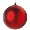 Weihnachtskugeln | Xxl Weihnachtsdeko^DecoWoerner Weihnachtskugel XXL Matt, 50 Cm rot