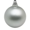 Weihnachtskugeln^DecoWoerner Weihnachtskugeln Matt, 6 Cm Ø – 24 Stück silber
