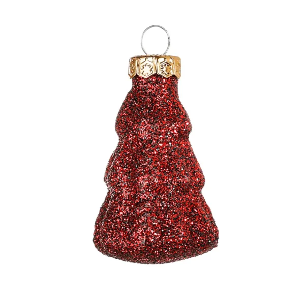 Weihnachtskugeln^DecoWoerner Weihnachtskugel-Set Aus Glas 9 Stück In Der Box rot
