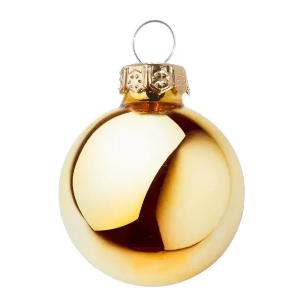 Weihnachtskugeln^DecoWoerner Weihnachtskugel-Set Aus Glas 9 Stück In Der Box gold