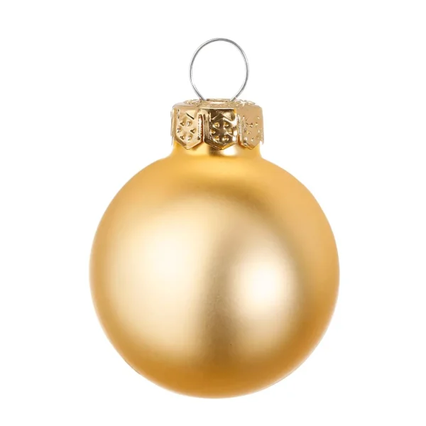Weihnachtskugeln^DecoWoerner Weihnachtskugel-Set Aus Glas 9 Stück In Der Box gold