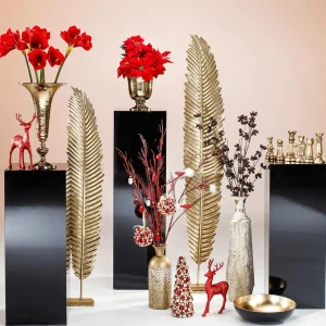 Weihnachtskugeln^DecoWoerner Weihnachtskugel-Set Aus Glas 9 Stück In Der Box rot