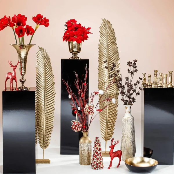 Weihnachtskugeln^DecoWoerner Weihnachtskugel-Set Aus Glas 9 Stück In Der Box rot