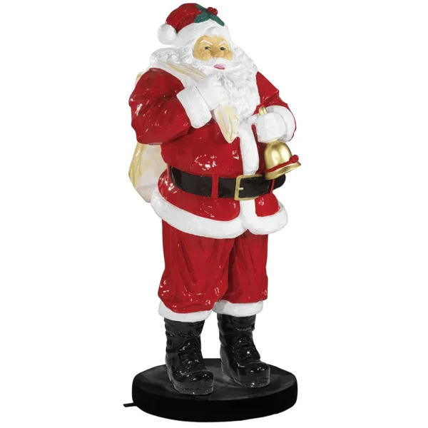 Xxl Weihnachtsdeko^DecoWoerner Weihnachtsmann Aus Fiberglas 180 Cm rot