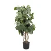 Herbstdeko | Grünpflanzen^DecoWoerner Weinrebenpflanze Im Topf Mit Trauben 90 Cm grün