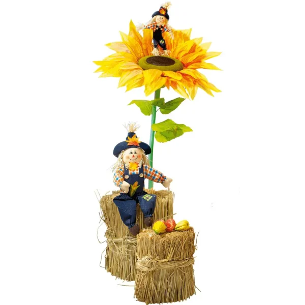 Herbstdeko | Kunstblumen^DecoWoerner XL Mega Sonnenblume 140 Cm gelb