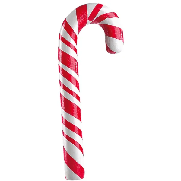 Weihnachtsfiguren^DecoWoerner XXL Zuckerstange Lebensmittel-Attrappe 60 Cm rot