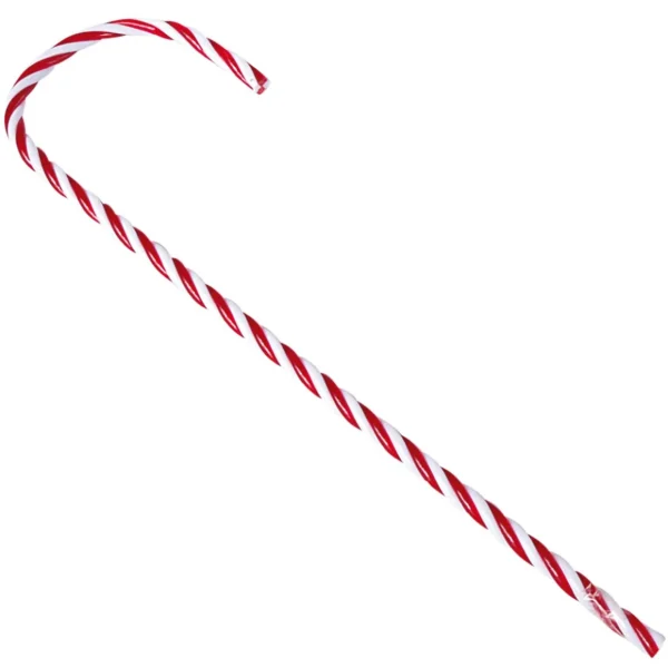 Weihnachtsfiguren^DecoWoerner XXL Zuckerstangen Lebensmittel-Attrappe 5 Stück 40 Cm rot