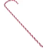 Weihnachtsfiguren^DecoWoerner XXL Zuckerstangen Lebensmittel-Attrappe 5 Stück 50 Cm rot