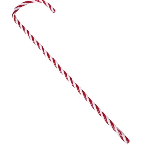 Weihnachtsfiguren^DecoWoerner XXL Zuckerstangen Lebensmittel-Attrappe 5 Stück 50 Cm rot