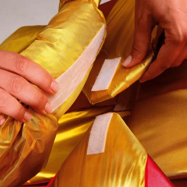 Xxl Weihnachtsdeko^DecoWoerner XXL-Geschenkbox Für Innen 3tlg. Rot mehrfarbig